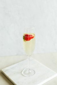 Sparkling Strawberry Dream signature cocktail